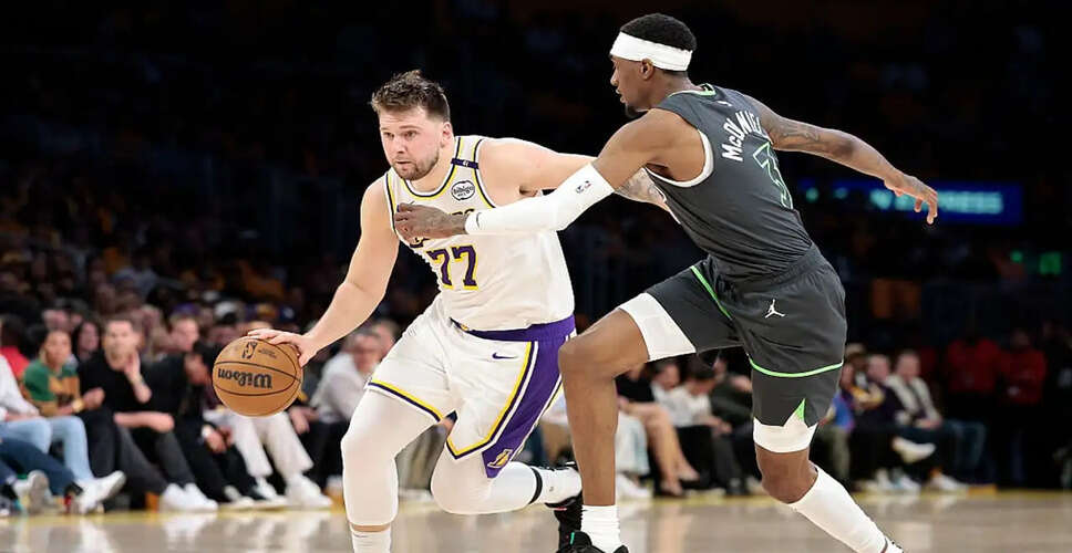 Lakers Face Heavy Defeat Against Thunder Amid Doncic Injury Concerns