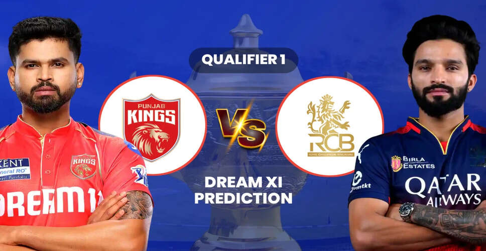 IPL 2025 Qualifier 1: Punjab Kings vs Royal Challengers Bengaluru Match Preview