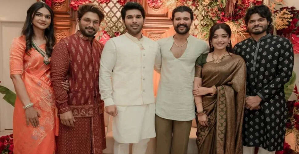 Allu Sirish's Wedding Festivities Kick Off with Traditional Ceremonies