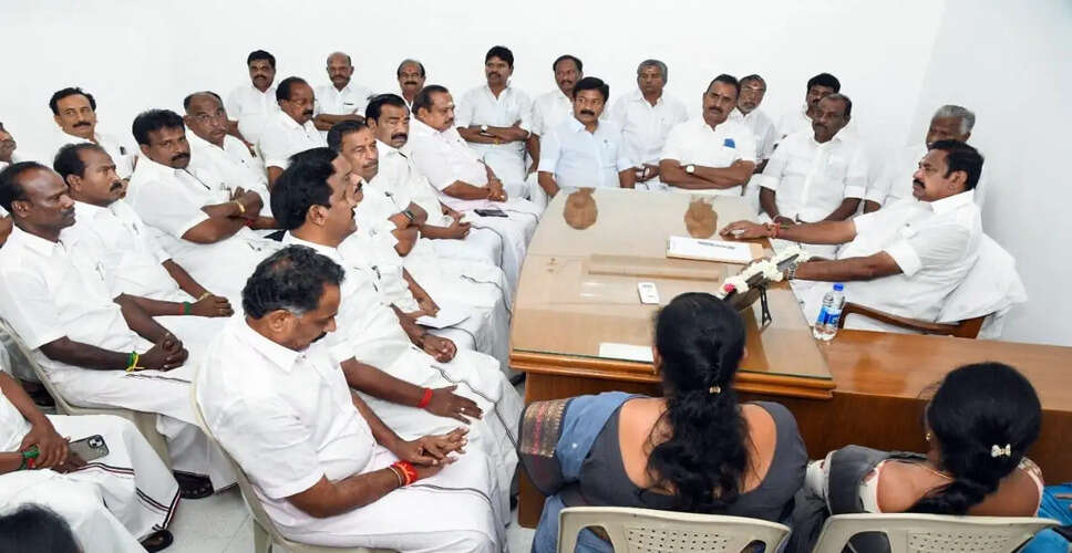 Political Turmoil in AIADMK Following 2026 Tamil Nadu Election Results