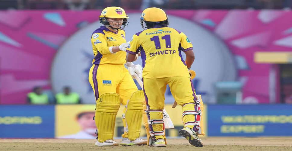 Phoebe Litchfield Highlights UP Warriorz's Batting Strength Despite Narrow Loss