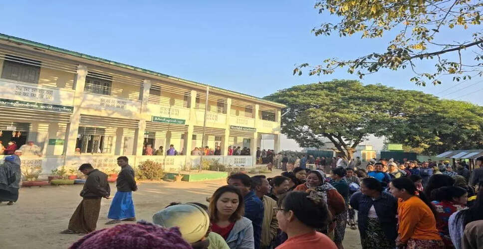 Myanmar's Controversial Elections Begin Amid Ongoing Civil Conflict