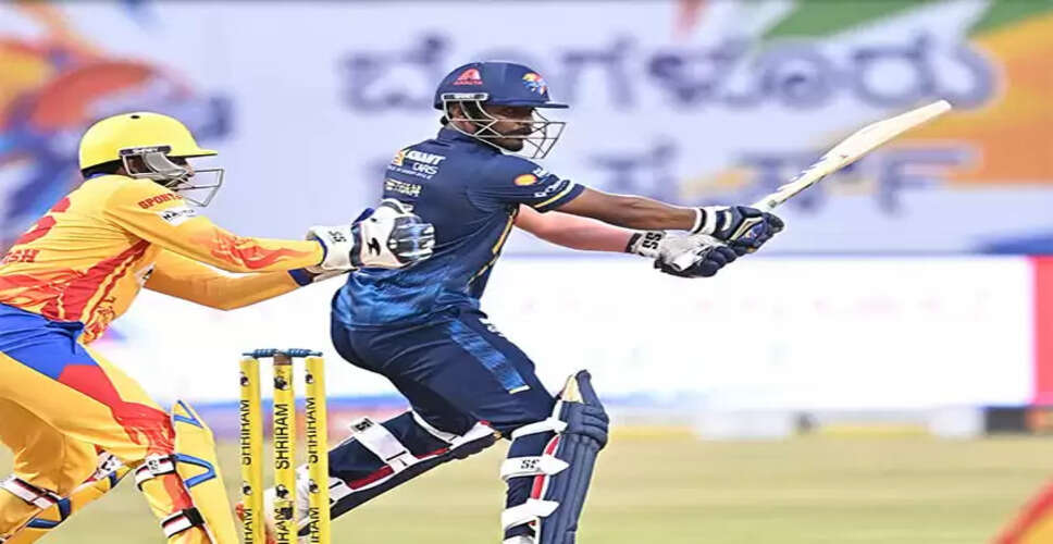 Bengaluru Blasters Triumph Over Mangaluru Dragons in Thrilling Maharaja Trophy Clash