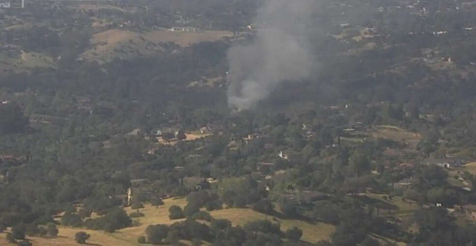 Significant Brush Fire Erupts in Fallbrook, California