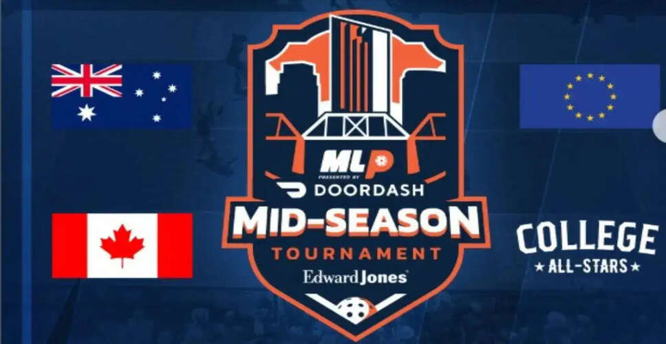 Major League Pickleball Announces Historic Mid-Season Tournament in Michigan