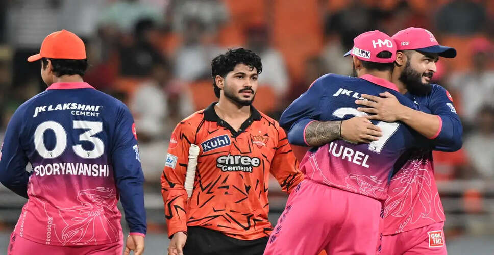 Rajasthan Royals Triumph Over Sunrisers Hyderabad in IPL 2026 Eliminator