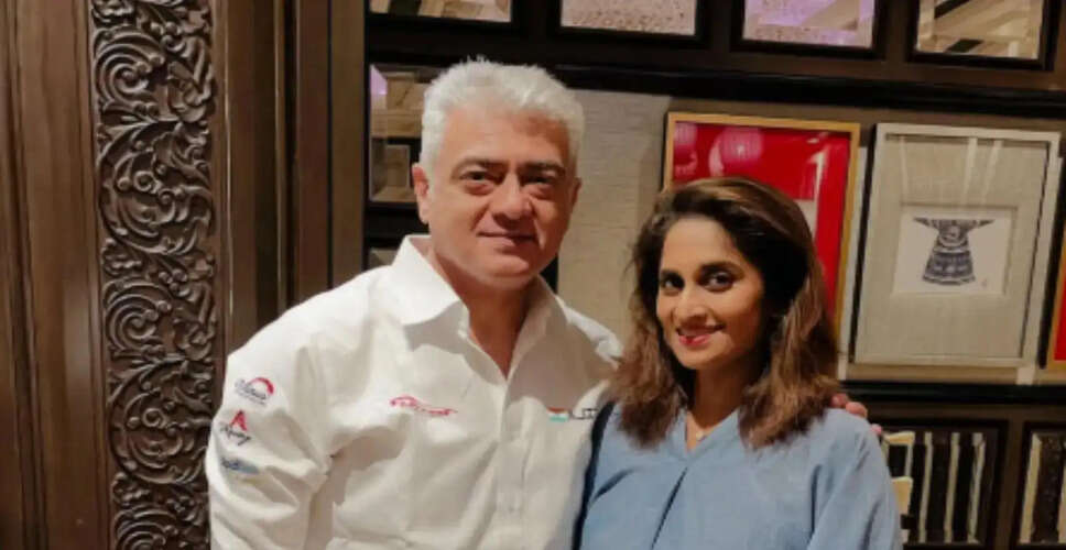 Ajith Kumar and Shalini Share Heartwarming Dinner Date Moments
