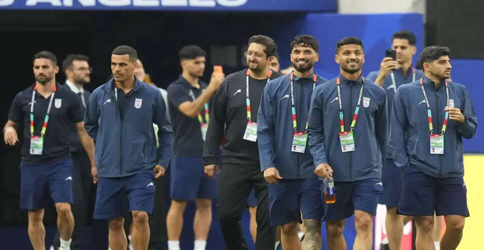 Iran Football Team Arrives in the US for FIFA World Cup 2026 Match