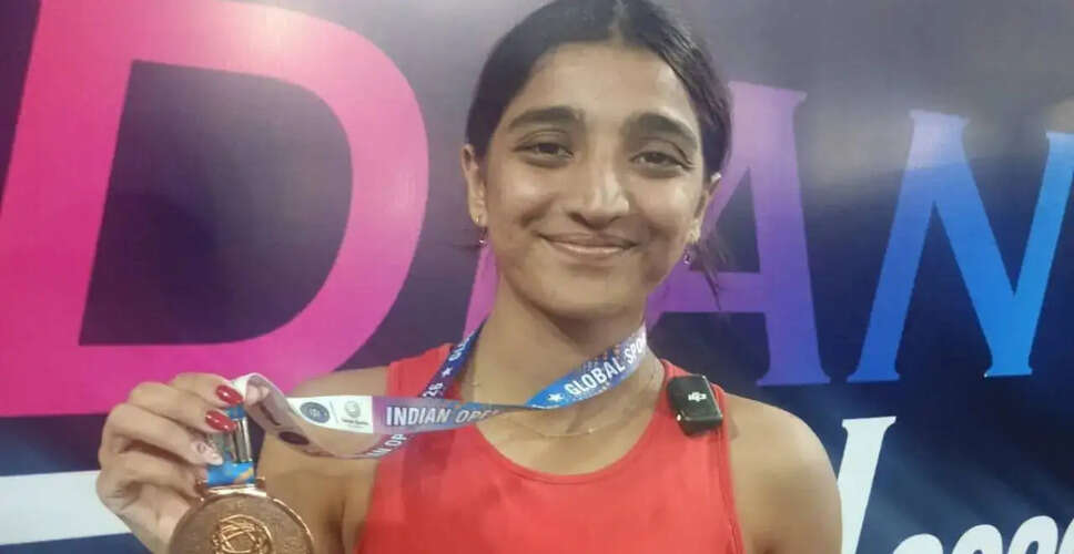 Vidula Reddy Clinches Bronze at Indian Open 2026 in Women's Singles