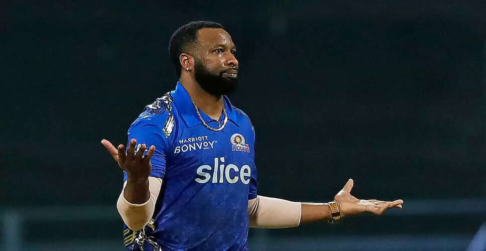 Kieron Pollard Takes Helm as MI Emirates Captain for ILT20 Season