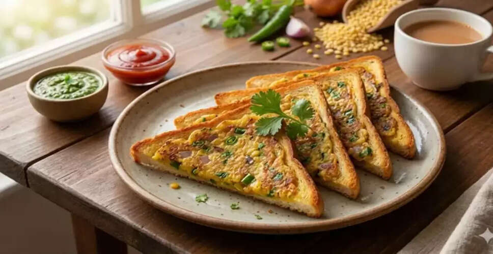 Delicious Moong Dal Toast Recipe for a Healthy Breakfast
