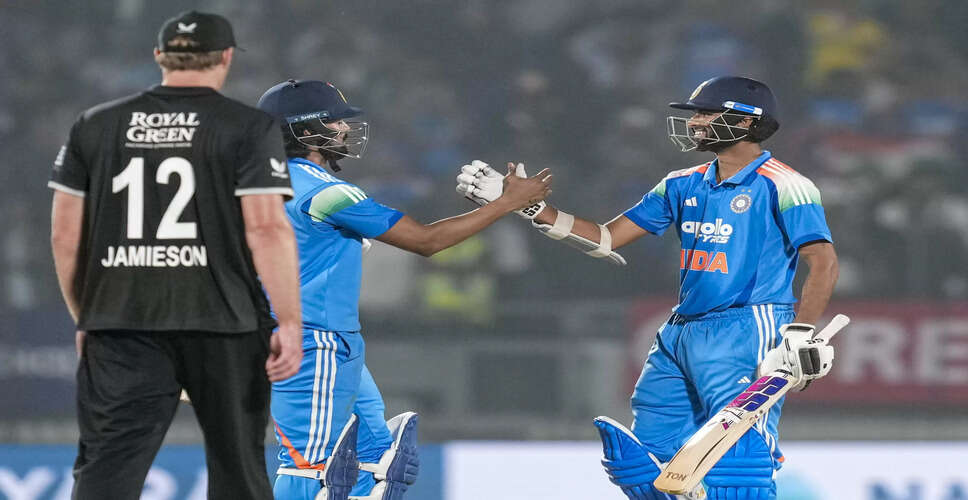 Washington Sundar Exits ODI Series Against New Zealand Due to Rib Injury