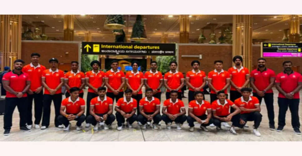 Indian Junior Men's Hockey Team Heads to Berlin for 4 Nations Tournament