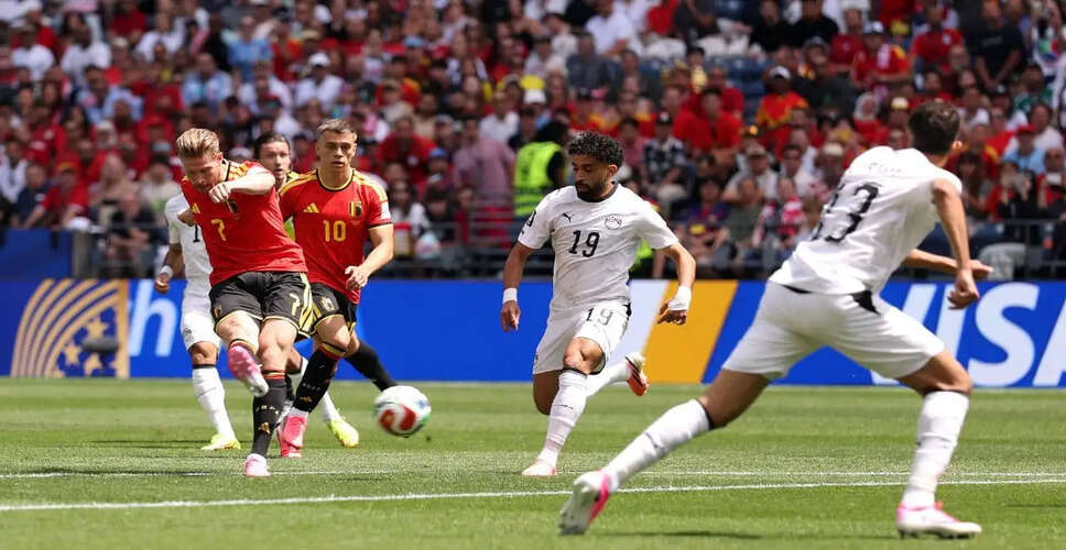 Belgium and Egypt Share Points in Thrilling World Cup Encounter