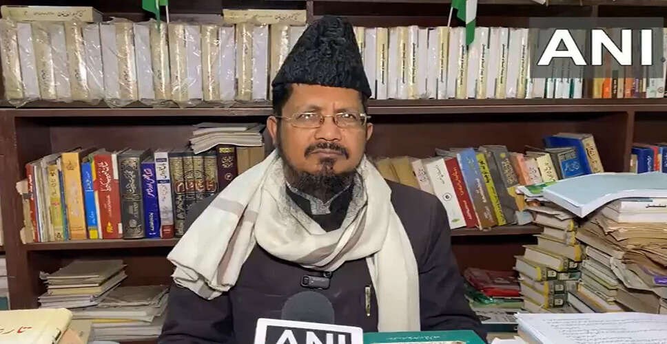 Maulana Shahabuddin Razvi Calls for Mediation Amid Rising Tensions in the Middle East