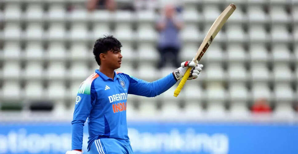 India U19 Triumphs Over South Africa U19 in Rain-Shortened Opener