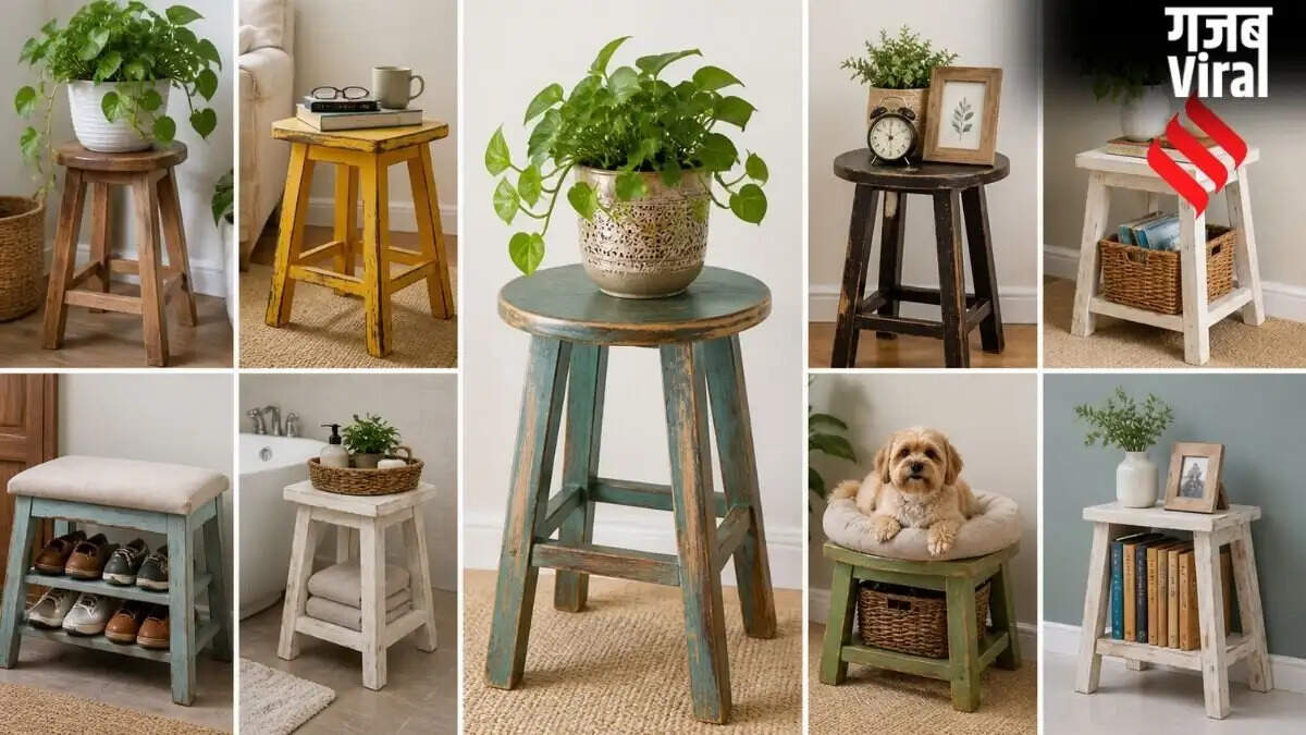 Creative Ways to Repurpose Old Stools at Home