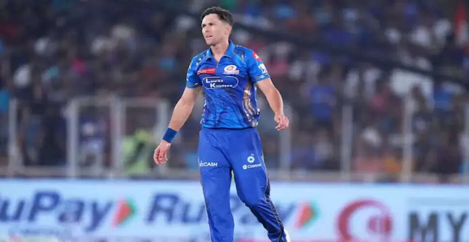 Mumbai Indians Face Concerns Over Trent Boult's Performance Against Punjab Kings