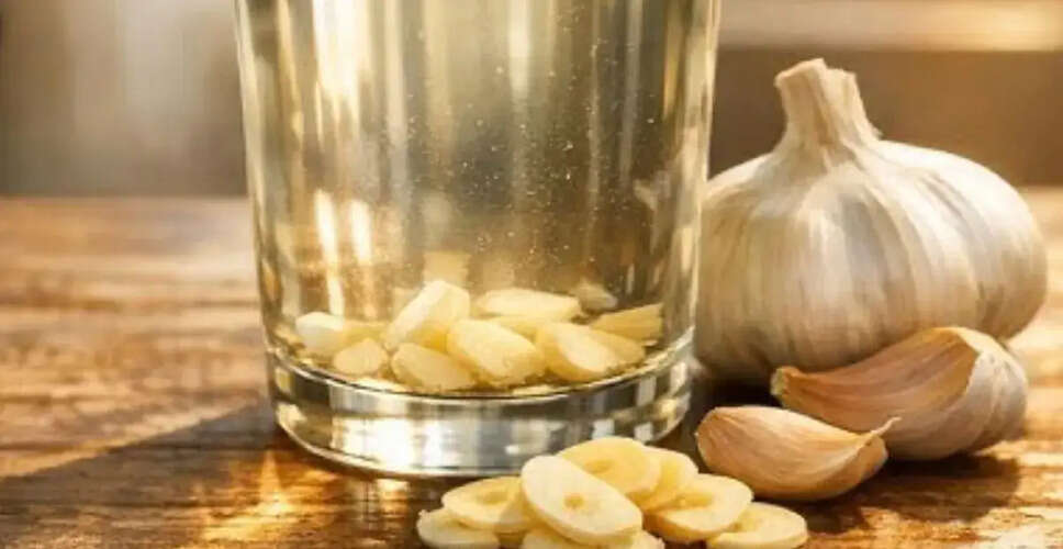 Health Benefits of Drinking Garlic Water