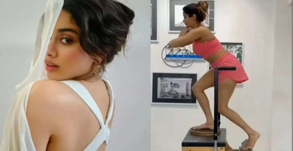 Janhvi Kapoor's Pilates Routine: Mastering the Stability Chair Step-Up