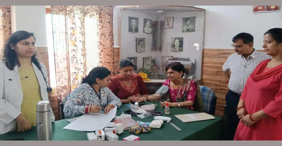 Successful Health Check-Up Camp Held in Dharamshala