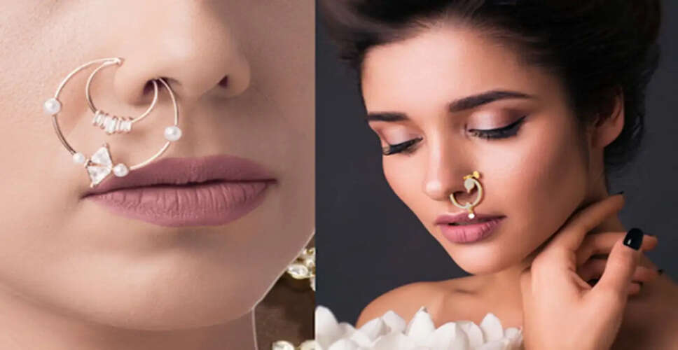Stylish Nose Rings to Elevate Your Bridal Look This Wedding Season