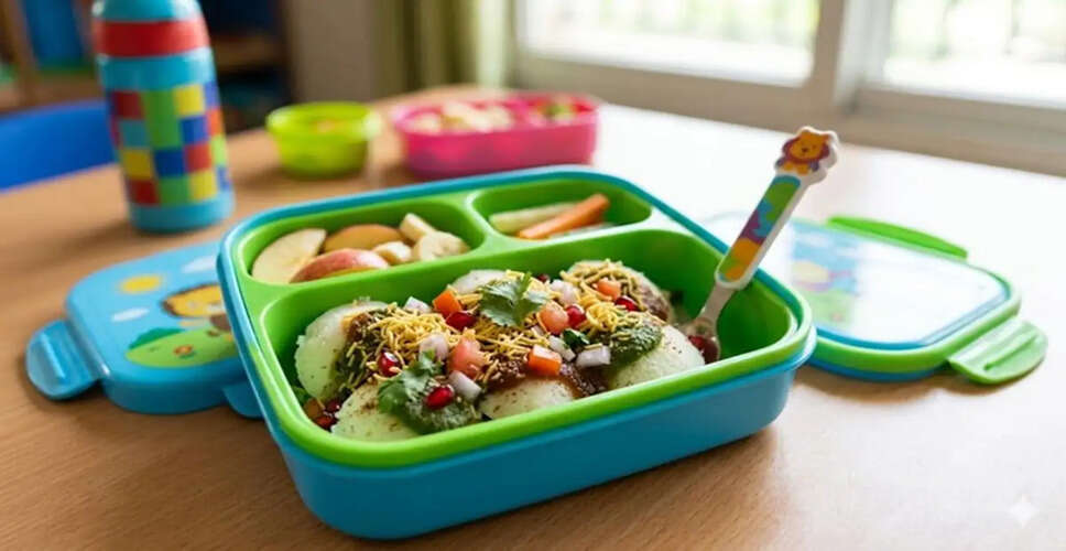 Delicious Idli Chaat Recipe for Kids' Tiffin