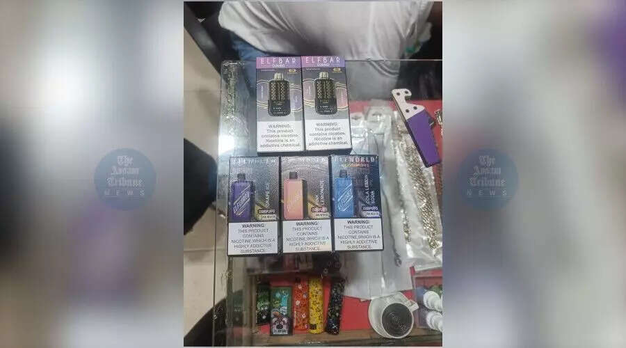 Illegal Vape Sales Thrive in Guwahati Despite Nationwide Ban
