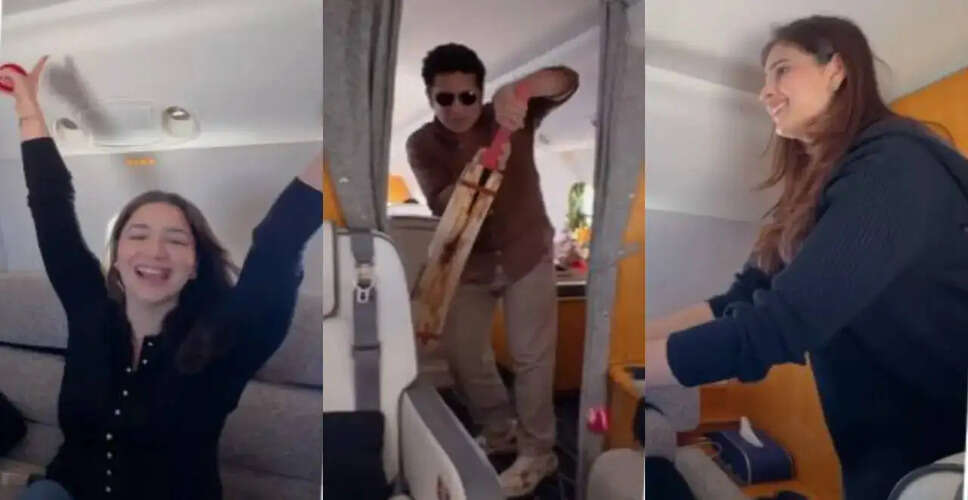 Sachin Tendulkar Brings Cricket to New Heights Aboard an Airplane