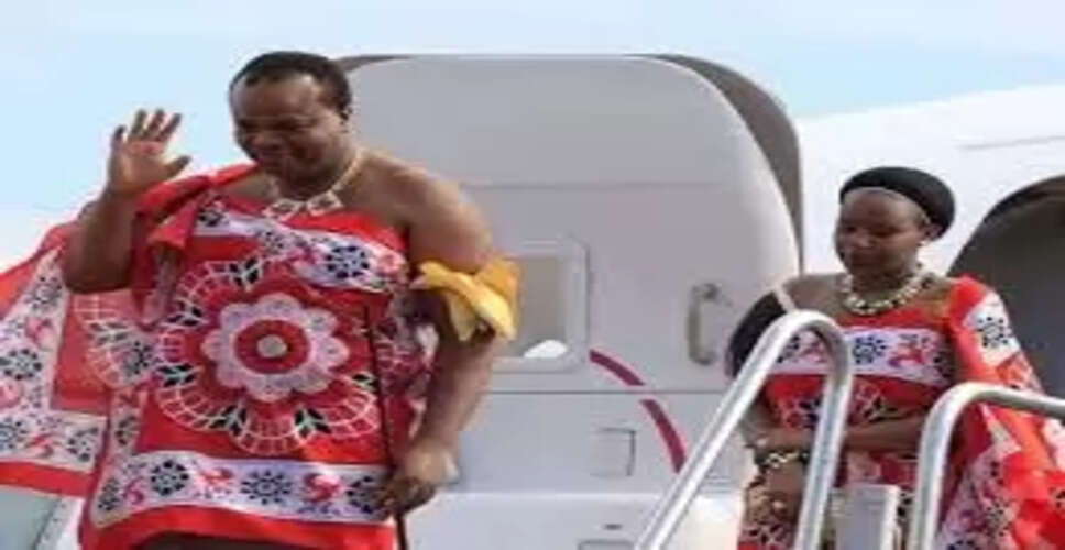 Royal Arrival: King Mswati III's Lavish Abu Dhabi Visit with 15 Wives and 30 Children