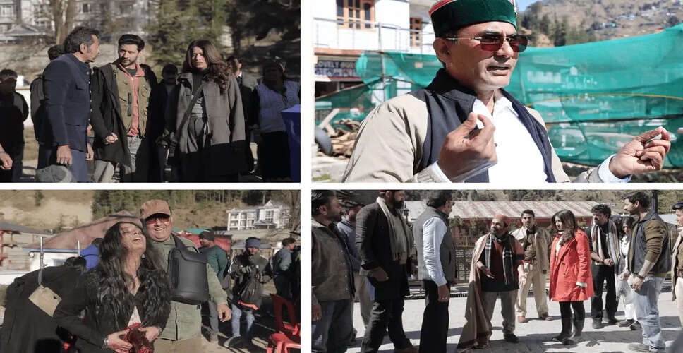Himachal Pradesh Hosts Filming of 'The Snow Bride' Web Series Featuring Local Talent