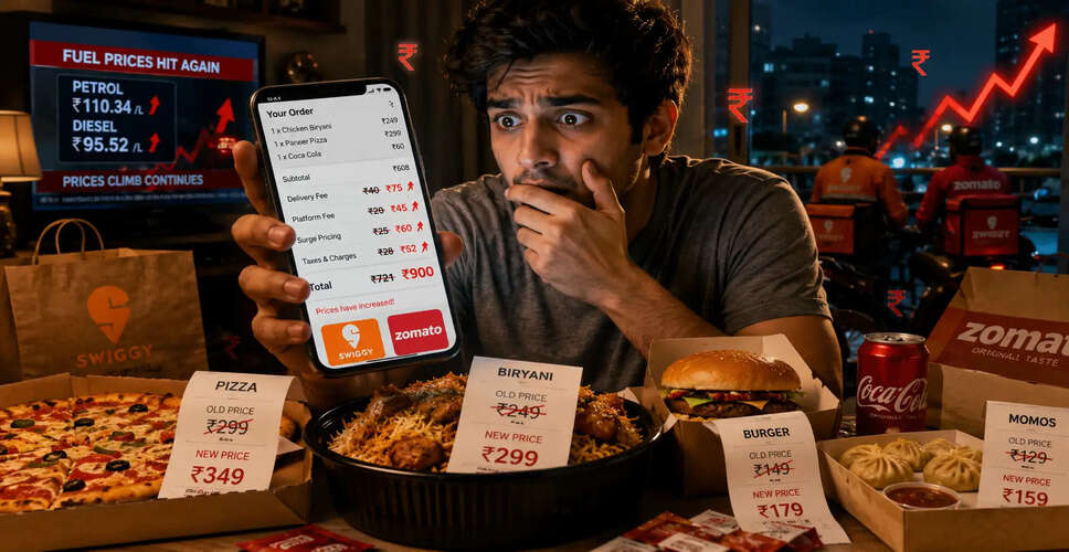 Rising Fuel Prices May Increase Food Delivery Costs