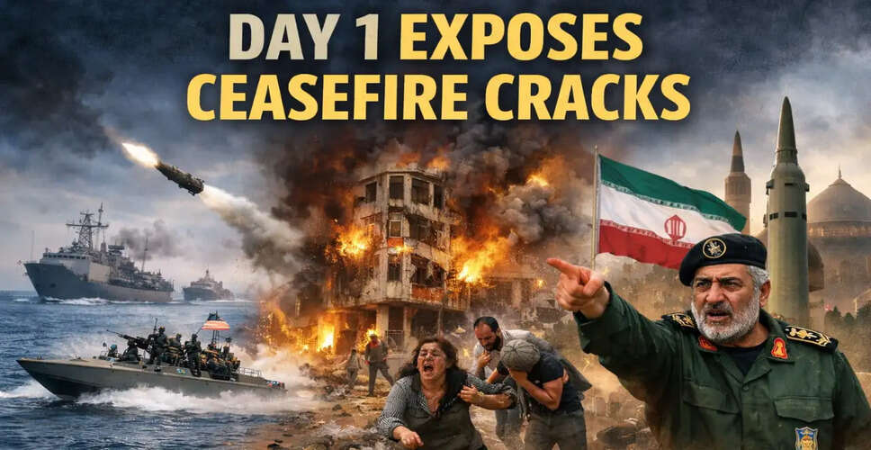 Ceasefire Between US and Iran Faces Challenges Amid Escalating Tensions