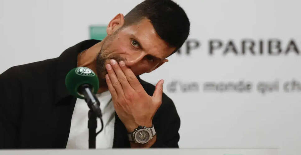Novak Djokovic Faces Tough Decision Ahead of French Open