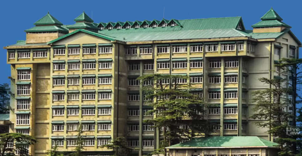 Himachal Pradesh High Court Evacuated Following Bomb Threat