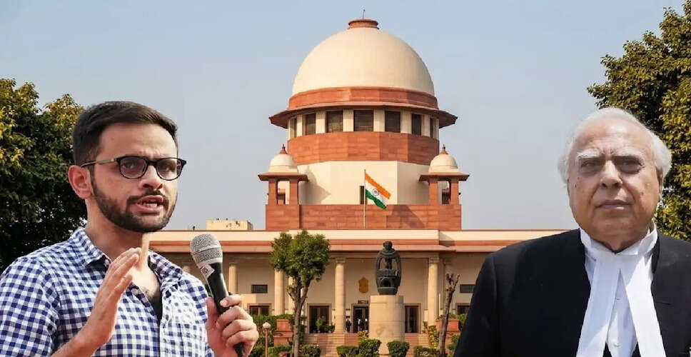 Umar Khalid Appeals Supreme Court for Bail Reconsideration After Over Five Years in Jail