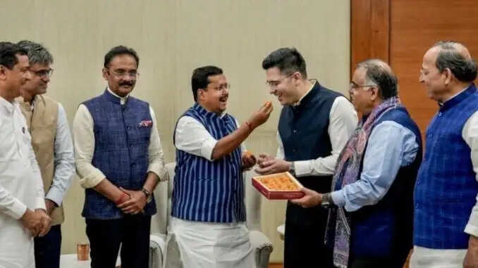 Major Setback for AAP as Seven MPs Join BJP