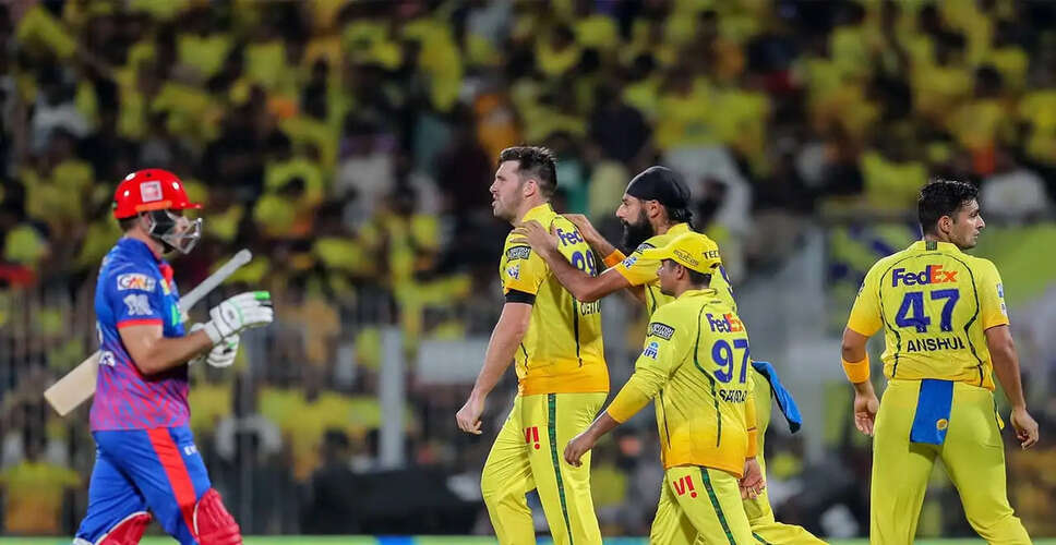 Chennai Super Kings Secure First Win of the Season Against Delhi Capitals