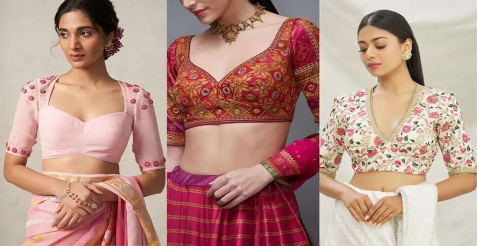 Stylish Cotton Saree Blouse Designs for a Chic Summer Look