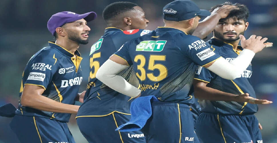 IPL 2025 Playoff Race Heats Up as Gujarat Titans Secure Spot