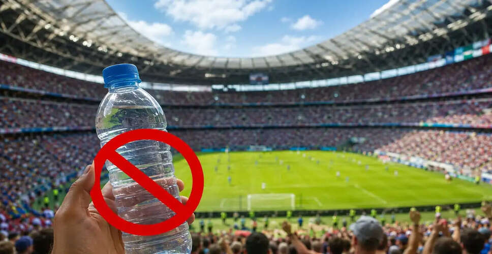 FIFA World Cup 2026 Faces Backlash Over New Stadium Water Bottle Policy