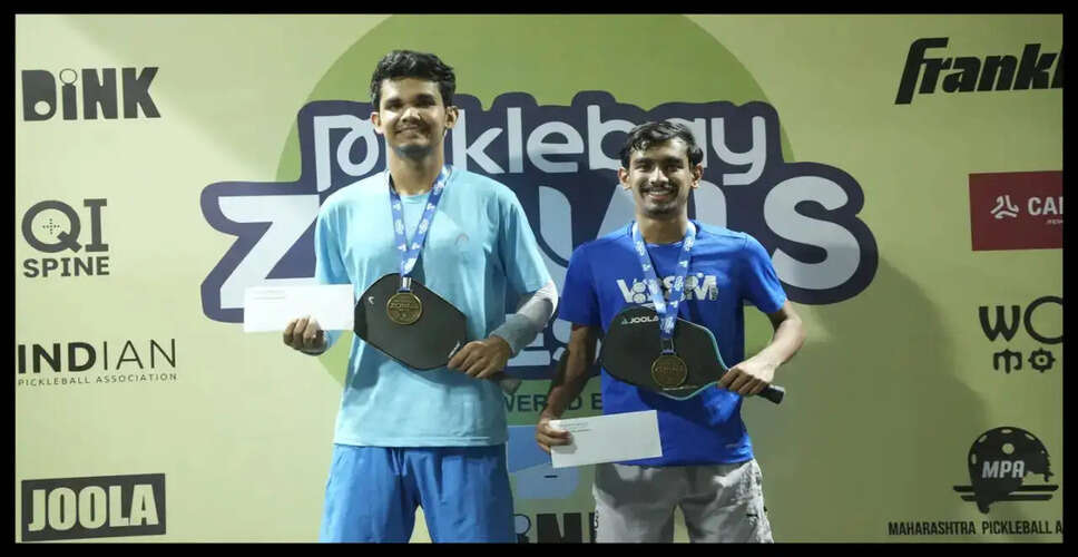 Vivin Singh Rana and Sudarshan Dhakne Claim Intermediate Men&rsquo;s Doubles Title at PWR 700 Tournament