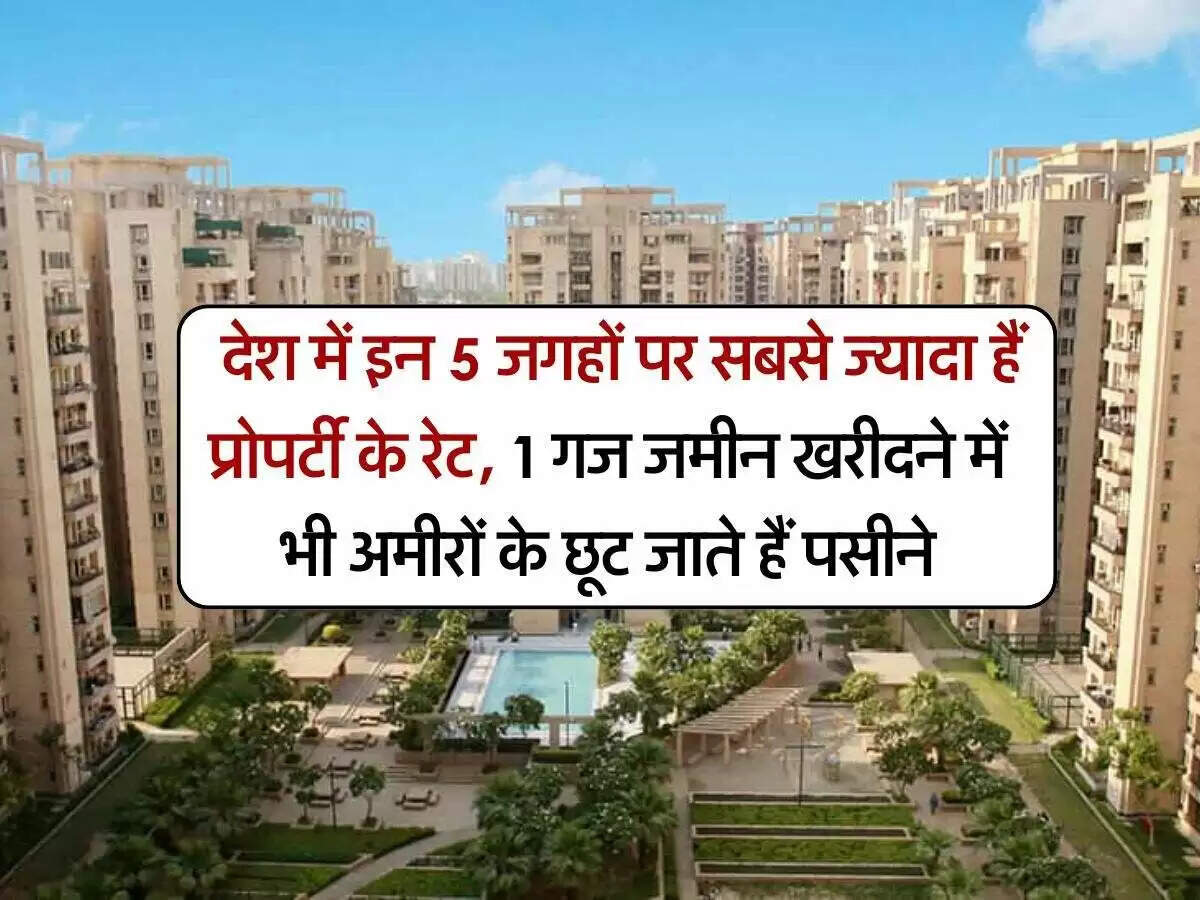 Top 5 Most Expensive Property Markets in India