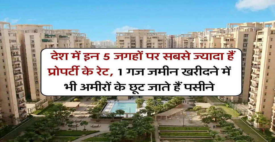 Top 5 Most Expensive Property Markets in India