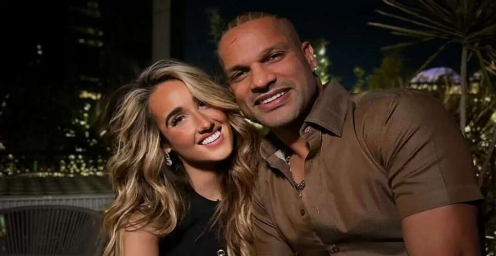 Shikhar Dhawan Announces Engagement to Sophie Shine: A New Chapter Begins
