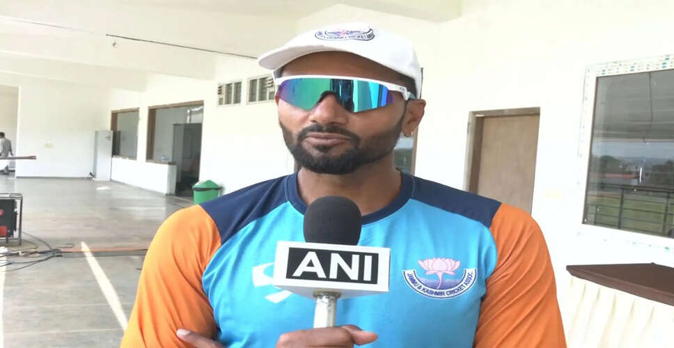 Jammu and Kashmir's Paras Dogra Confident Ahead of Historic Ranji Trophy Final