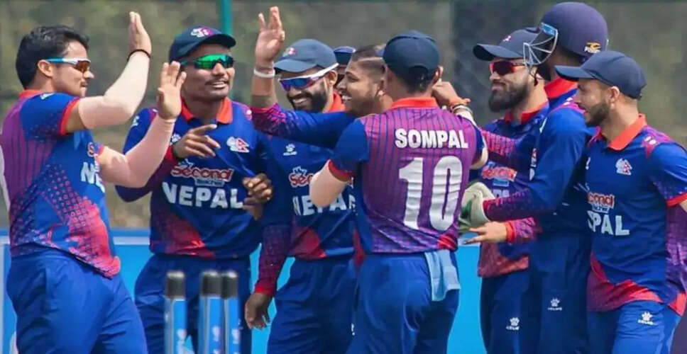 Nepal Faces USA in Crucial ICC Cricket World Cup League Two Match