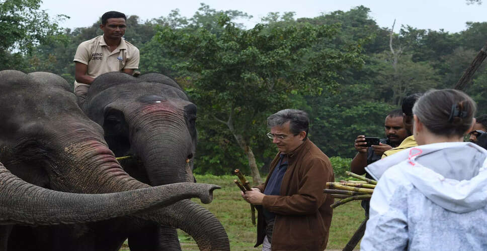 French Ambassador Explores Nameri National Park and Conservation Efforts