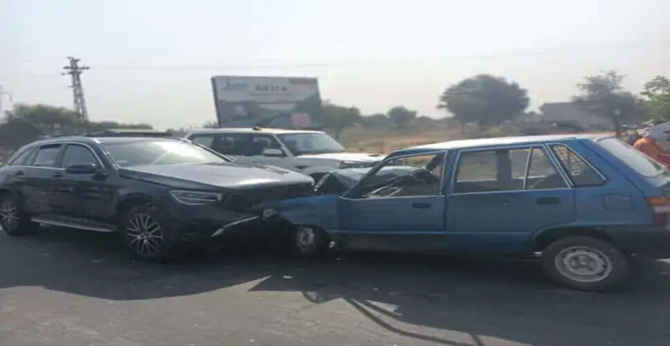 Near Miss on Jaipur-Bhilwara Mega Highway: No Casualties Reported