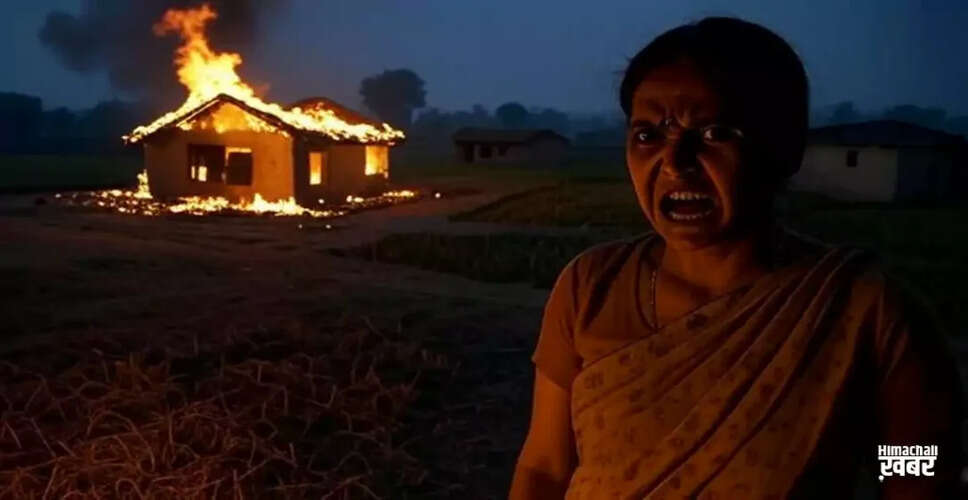 Girlfriend Sets Boyfriend's House on Fire in Revenge for Infidelity